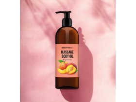 Masážní olej Beautiona Broskev 500ml